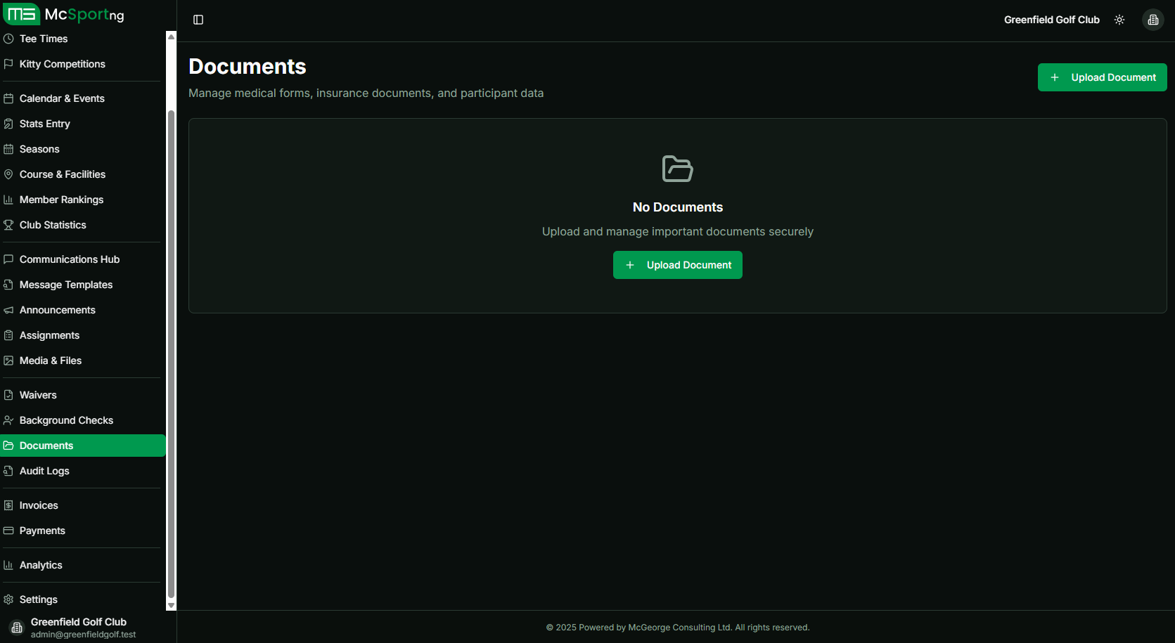 Organization Documents