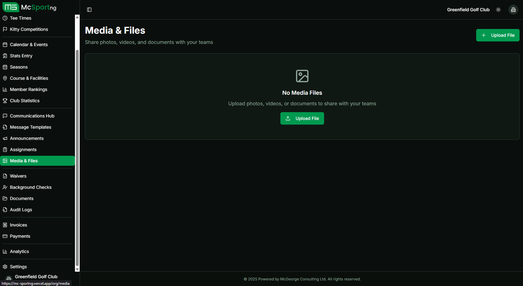 Organization Waivers